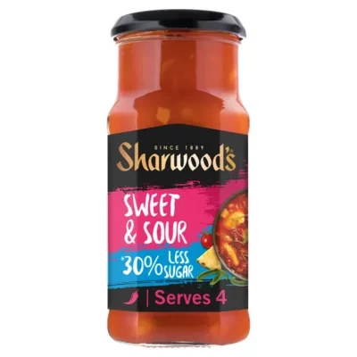 Sharwood's Reduced Sugar Sweet & Sour Cooking Sauce 425g