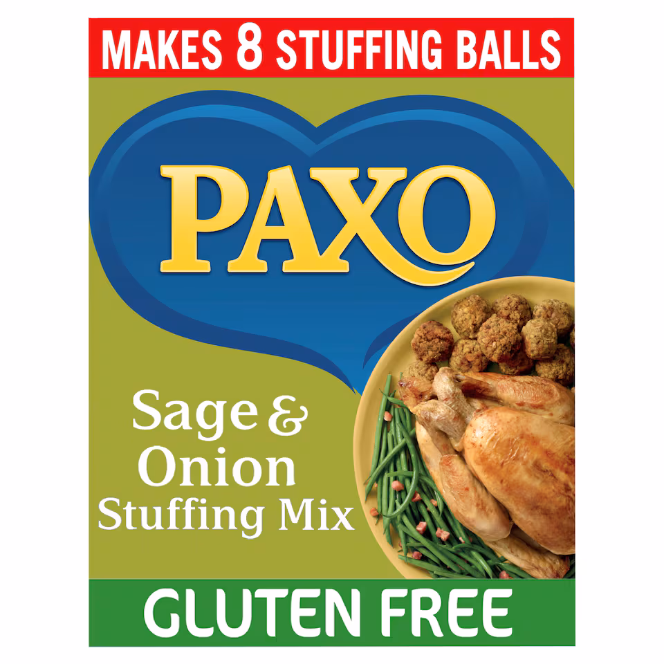 Paxo Gluten Free Stuffing Mix - Sage & Onion 150g