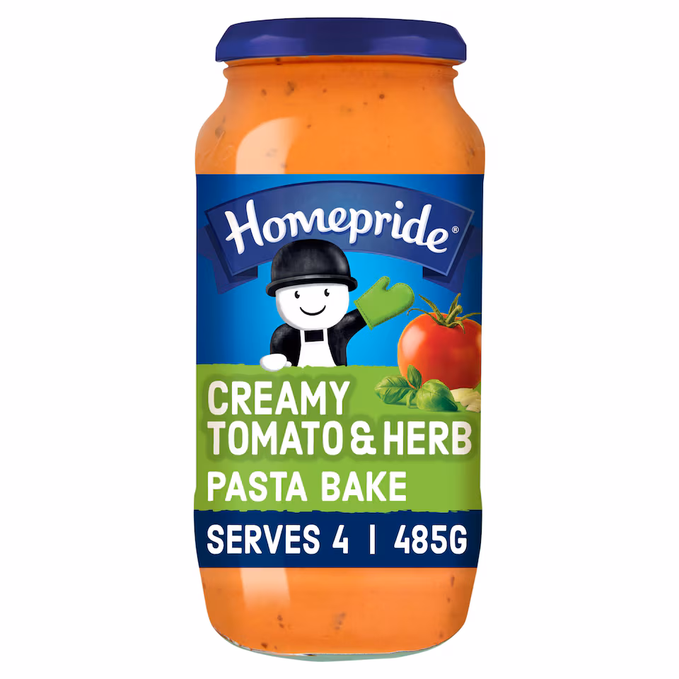 Homepride Creamy Tomato & Herb Pasta Bake Sauce 485g