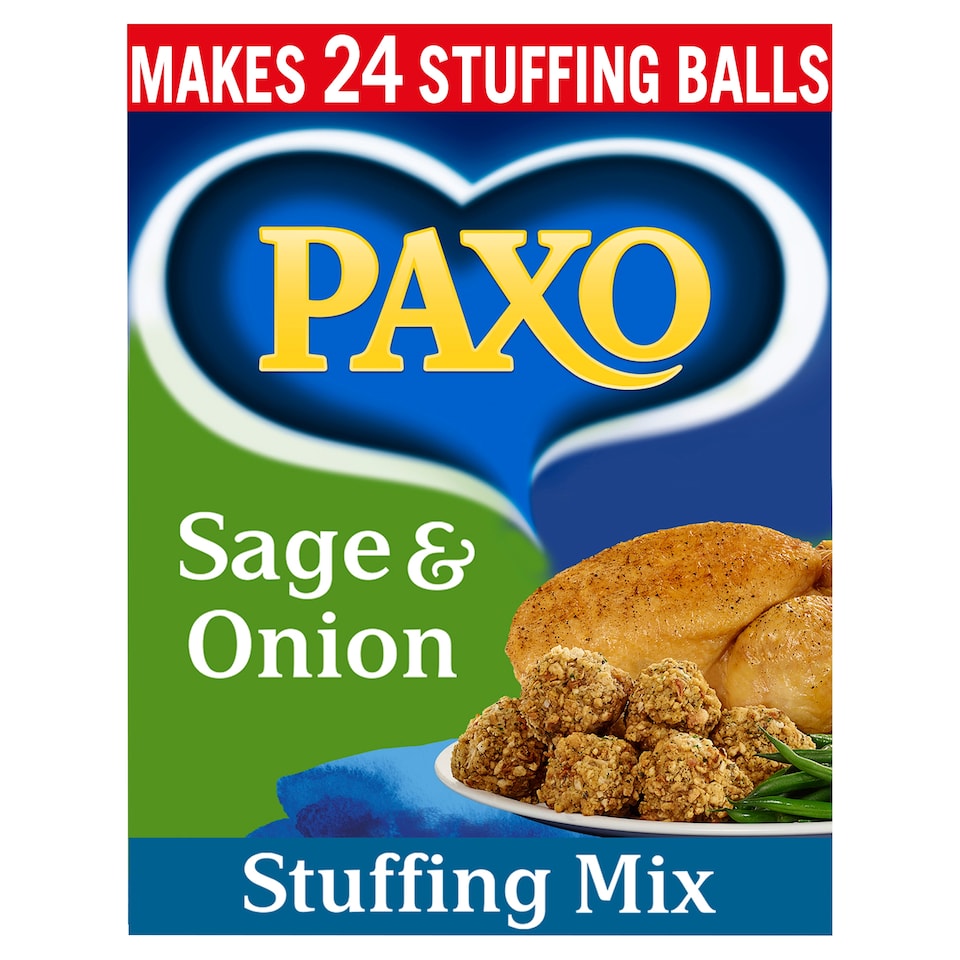 Paxo Sage & Onion Stuffing Mix 340G