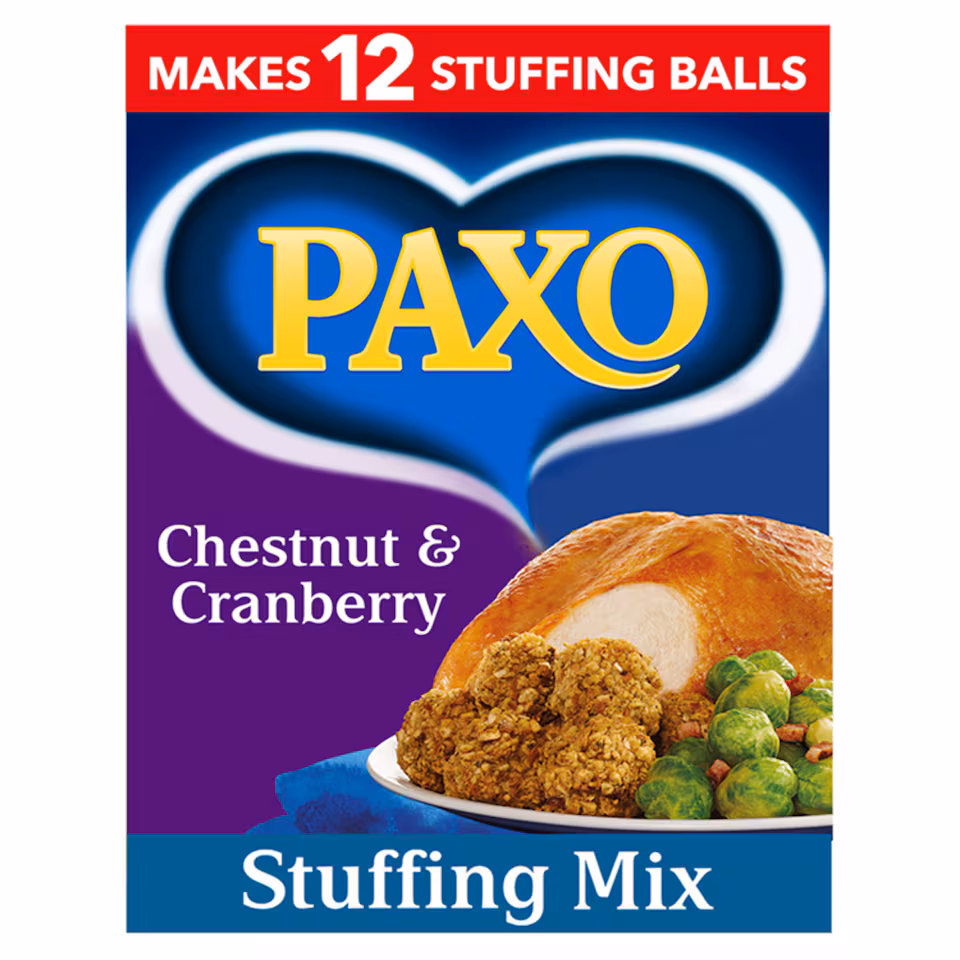 Paxo Chestnut & Cranberry Stuffing Mix 170G