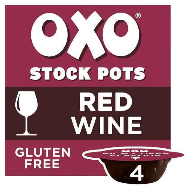 Oxo Red Wine Stock Pots x4 20g
