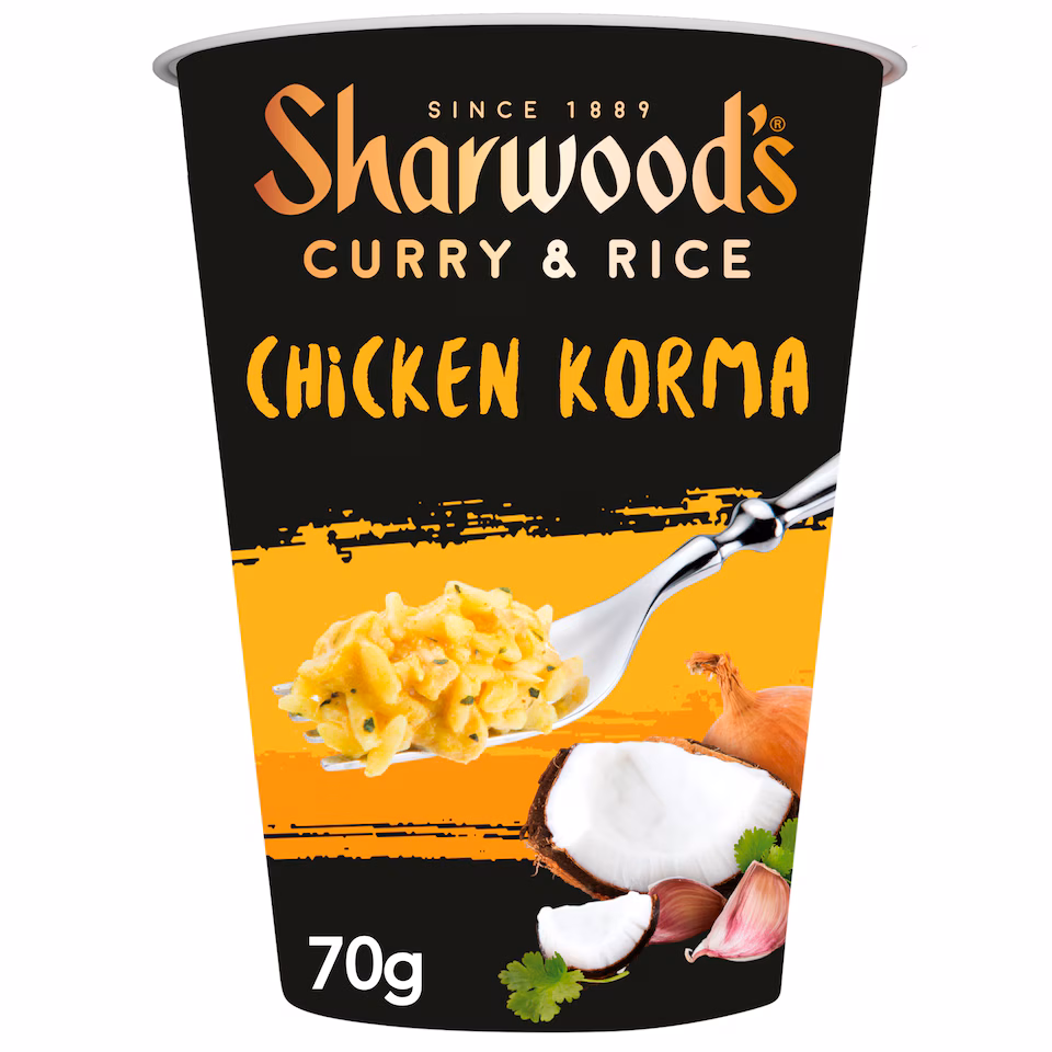Sharwood's Curry & Rice Chicken Korma 70g