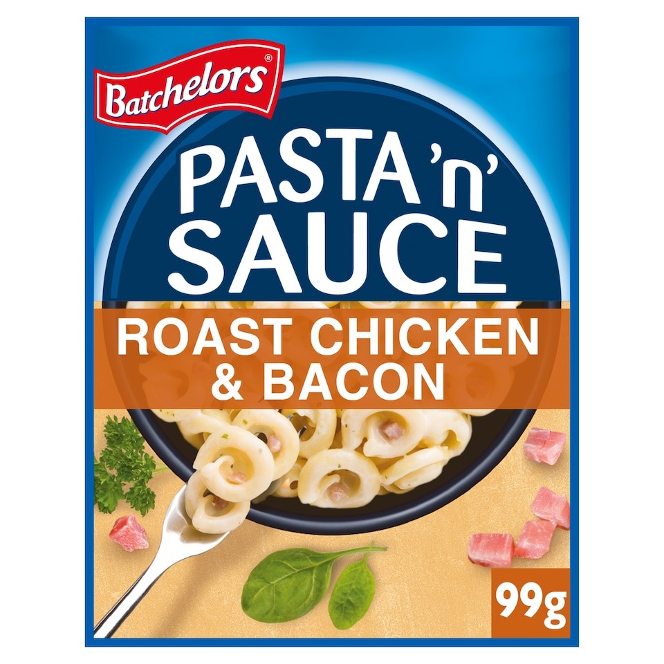 Batchelors Pasta & Sauce Roast Chicken & Bacon Flavoured 99G