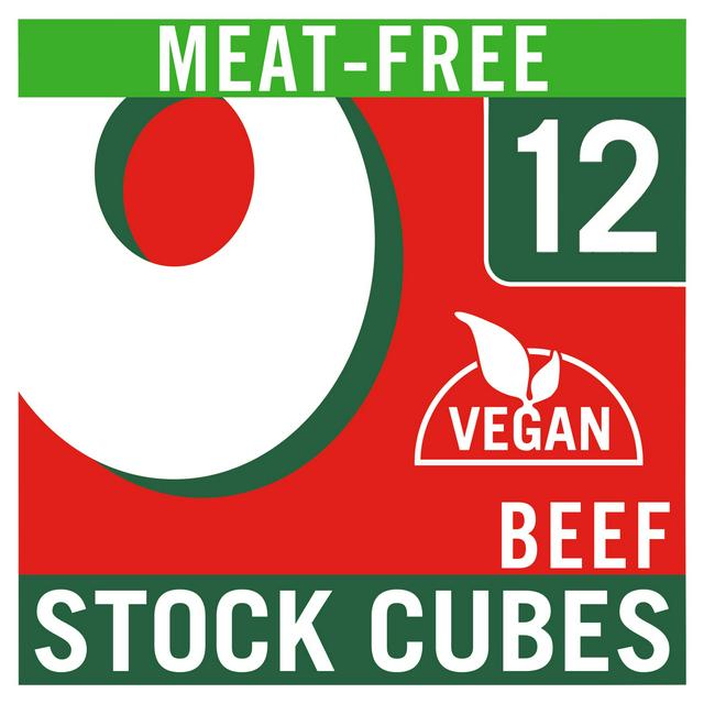 Oxo Meat Free Vegan Beef Flavour Stock Cubes x12 71g