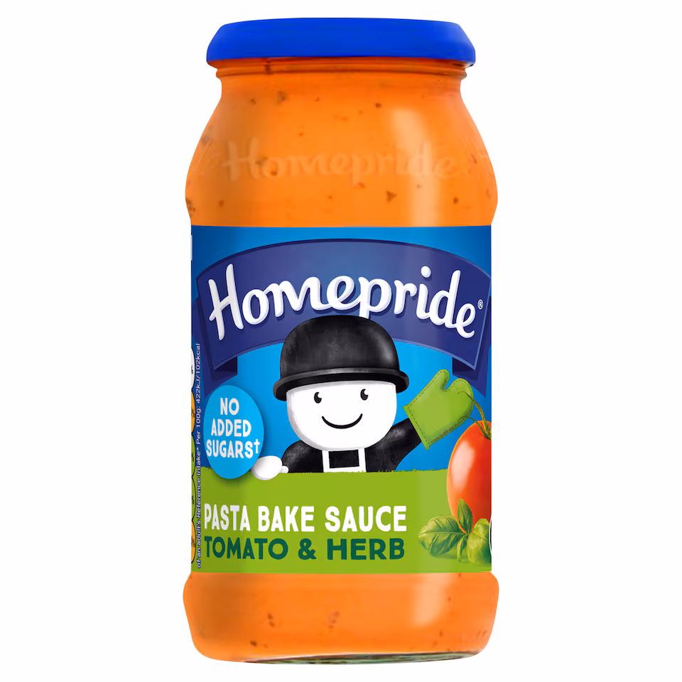 Homepride No Added Sugar Tomato & Herb Pasta Bake 485G