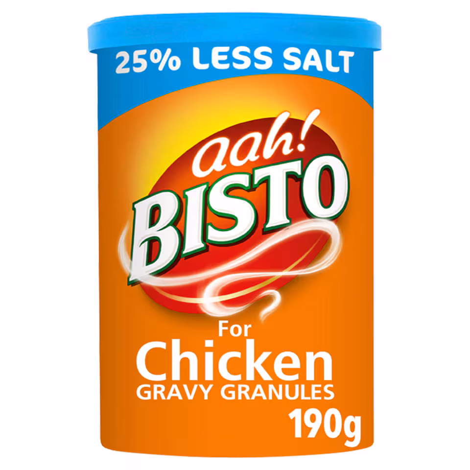 Bisto Reduced Salt Chicken Gravy Granules 190G