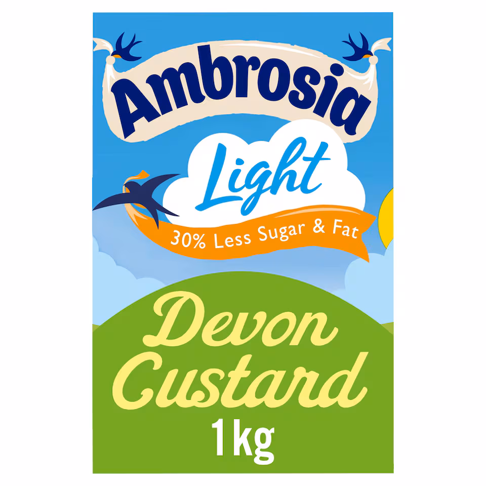 Ambrosia Light Devon Custard 1 Kilograms