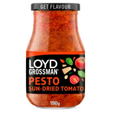 Loyd Grossman Italian Red Sun-Dried Tomato Pesto 190g