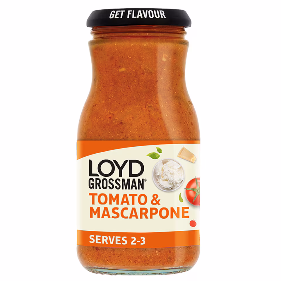 Loyd Grossman Tomato & Mascarpone Pasta Sauce 350g