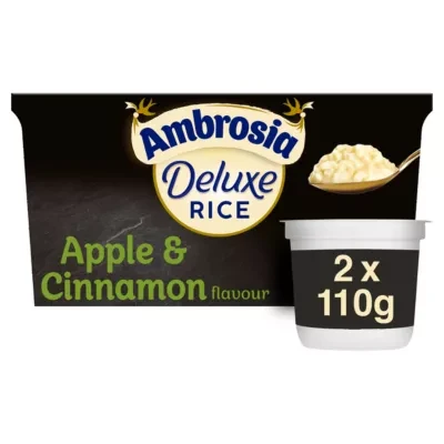Ambrosia Apple & Cinnamon Flavour Deluxe Rice 2 x 110g (220g)