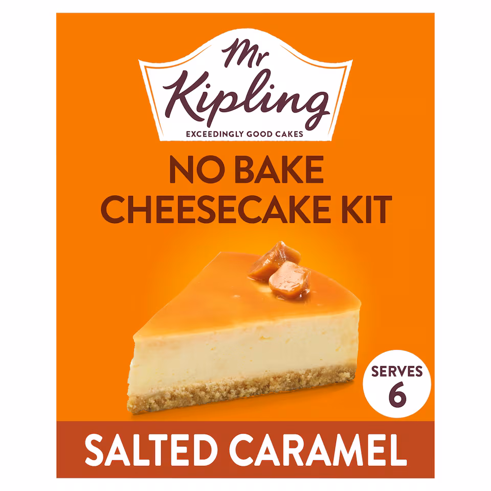 Mr Kipling No Bake Cheesecake Kit - Salted Caramel 230g