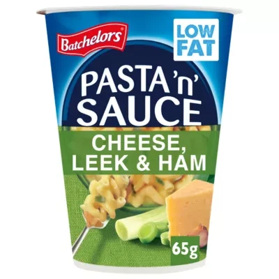 Batchelors Cheese, Leek & Ham Flavour Pasta'n Sauce 65g