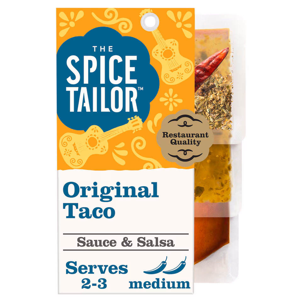The Spice Tailor Mexican Original Taco Sauce and Salsa Kit 245g