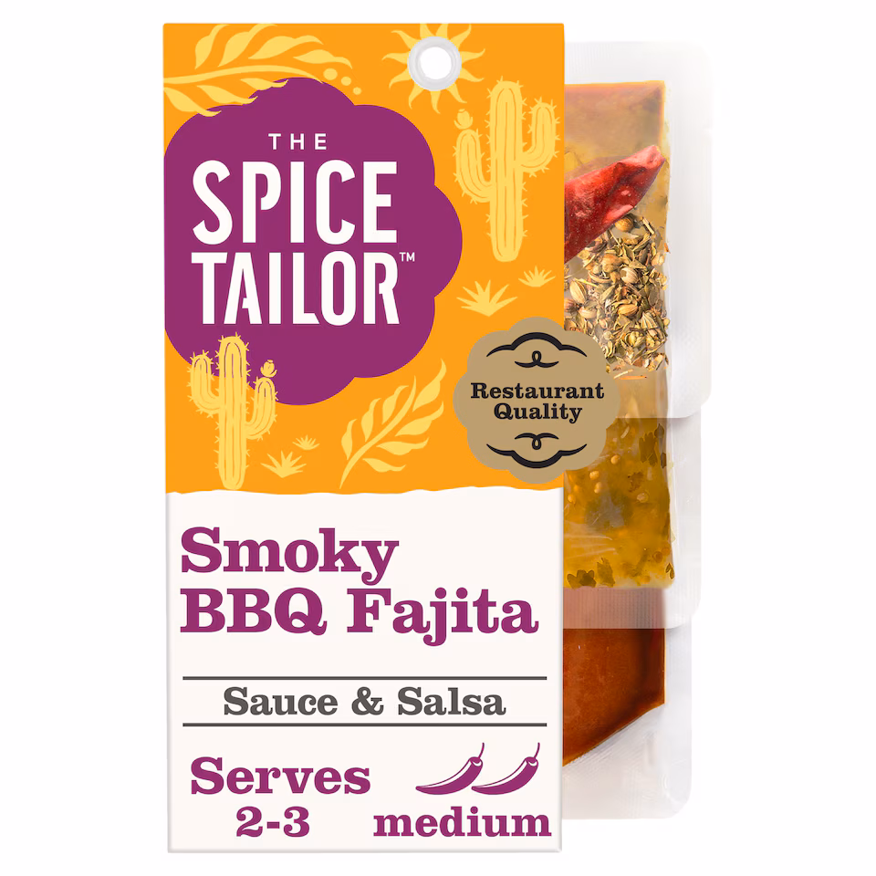 The Spice Tailor Mexican Smoky BBQ Fajita Sauce and Salsa Kit 245g