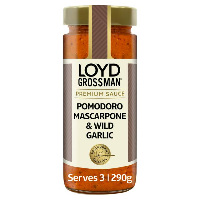 Loyd Grossman Pomodoro, Mascarpone & Wild Garlic Pasta Sauce 290g