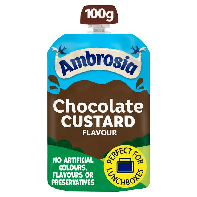Ambrosia 100g Chocolate Flavour Custard