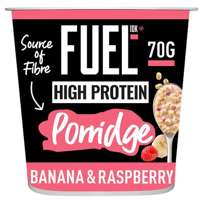 FUEL10K Banana & Raspberry Porridge Pot