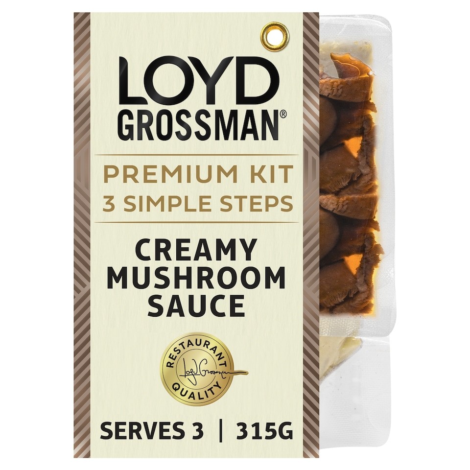 Loyd Grossman Creamy Mushroom Sauce 315g