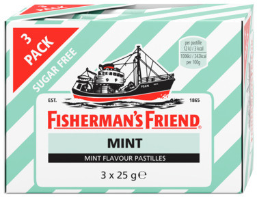 Fisherman's Friend Mint 3-pk
