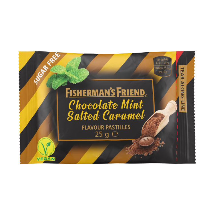 Fishermans Friend Choco Mint Salted Caramel 25g