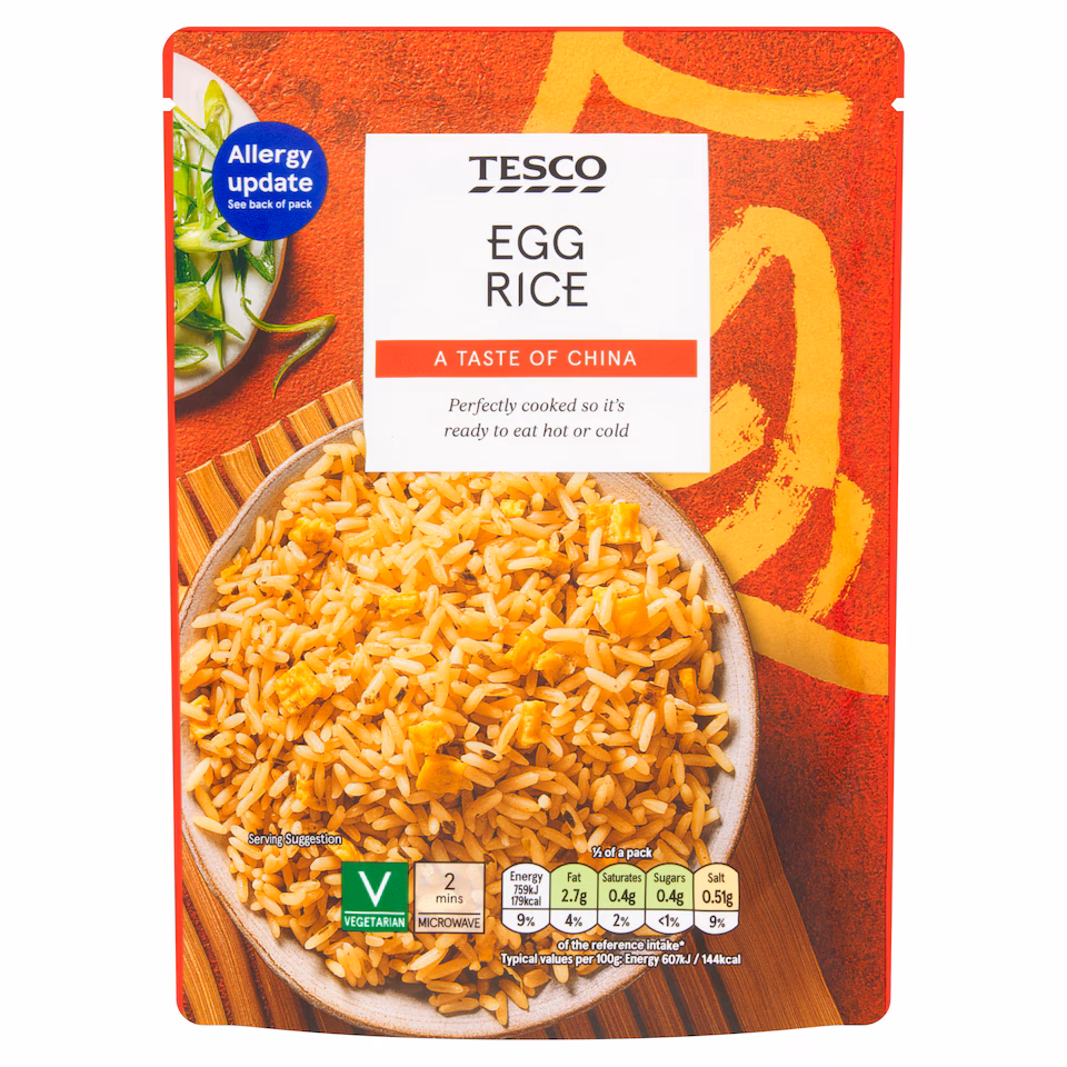 Tesco Egg Rice 250G