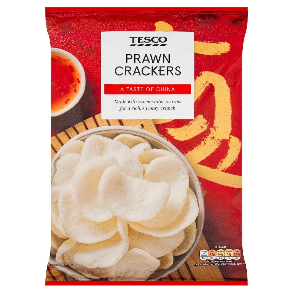 Tesco Prawn Crackers 60G