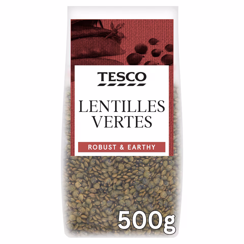 Tesco Lentilles Vertes 500G