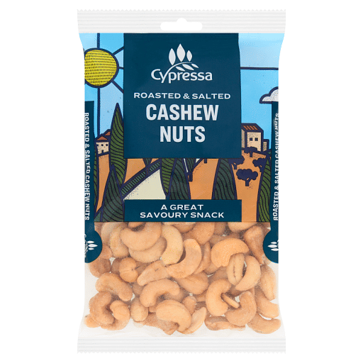 Cypressa Roasted & Salted Cashew Nuts 200g
