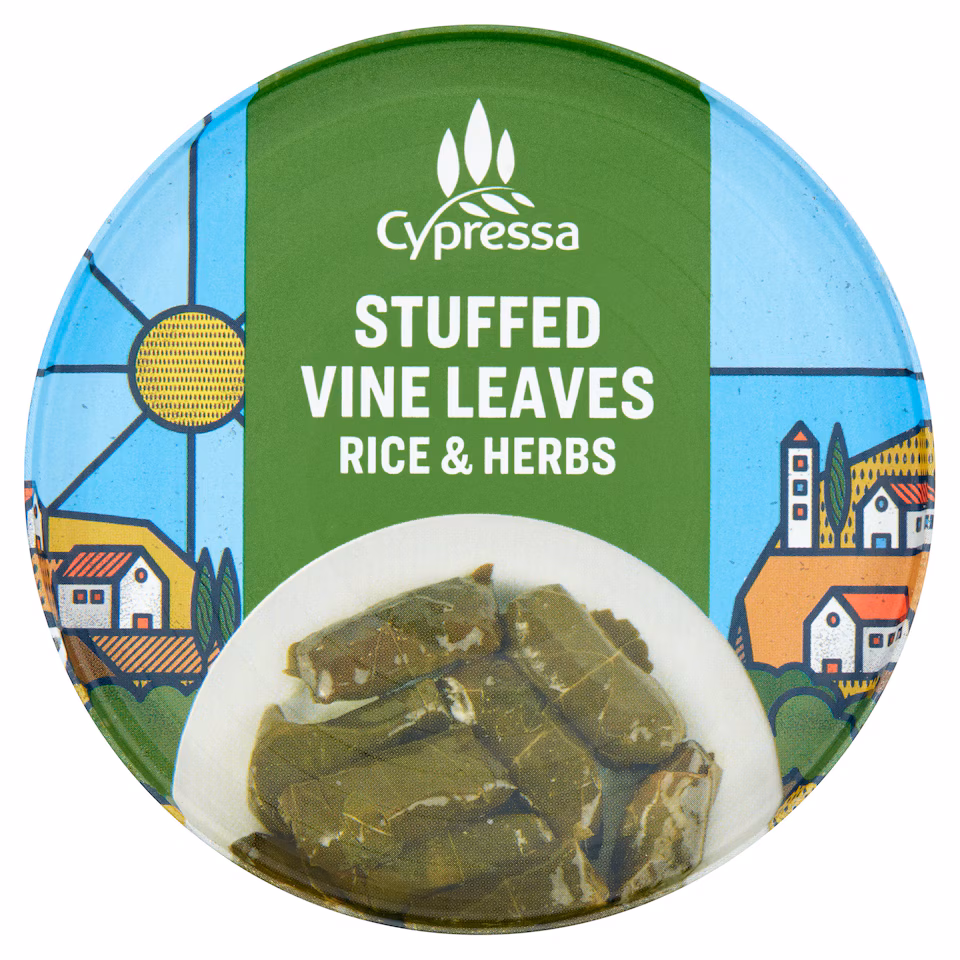 Cypressa Stuffed Vine Leaves With Rice & Herbs 280G