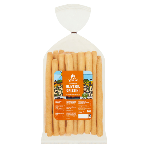 Cypressa Italian Olive Oil Grissini Breadsticks 250g