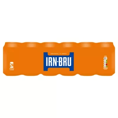 IRN-BRU IRN-BRU Regular Soft Drink Can Multipack 24x330ml