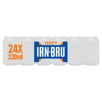 IRN-BRU DIET IRN-BRU Soft Drink Can Multipack 24x330ml