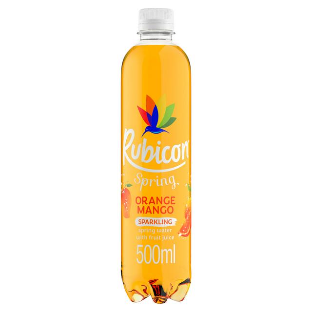Rubicon Spring Orange Mango Flavoured Sparkling Spring Water 500ml