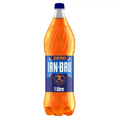 IRN-BRU IRN-BRU ZERO Sugar Soft Drink Bottle 1L