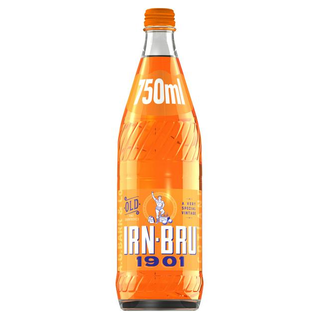 Irn-Bru 1901 Soft Drink Glass Bottle 750ml