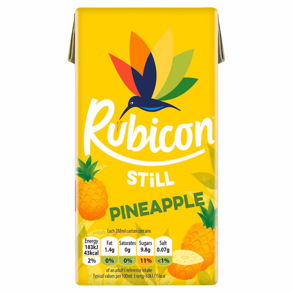 Rubicon Still Pineapple Juice Drink 288Ml