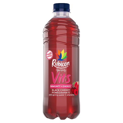 Rubicon Spring Vits Black Cherry Pomegranate 500ml