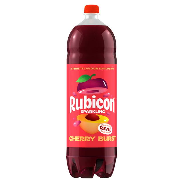 Rubicon 2L Sparkling Cherry Burst Soft Drink Bottle