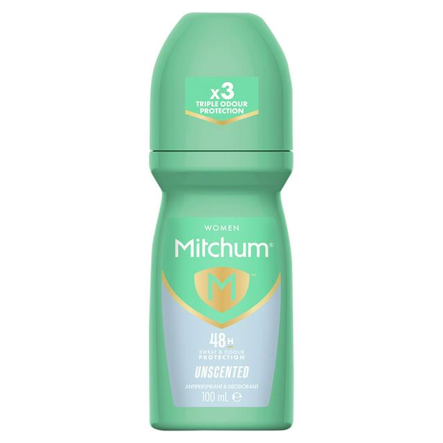 Mitchum Women 48hr Protection Unscented Anti-Perspirant & Deodorant 100ml