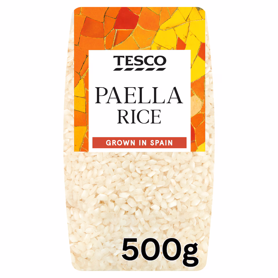 Tesco Ingredients Spanish Paella Rice 500G