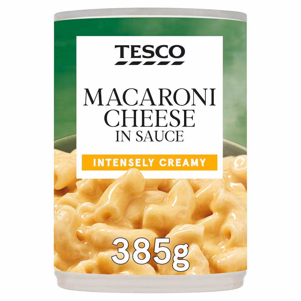 Tesco Macaroni Cheese In Sauce 385G