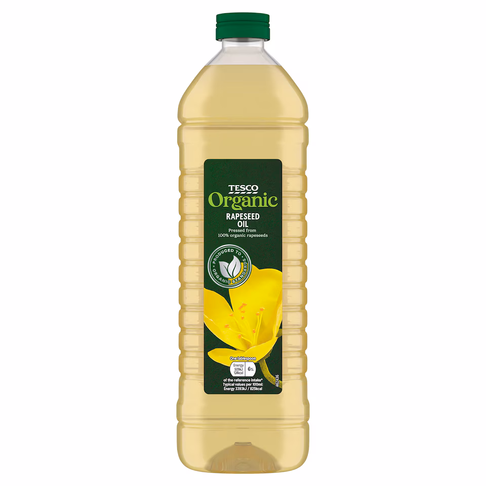 Tesco Organic Rapeseed Oil 1L
