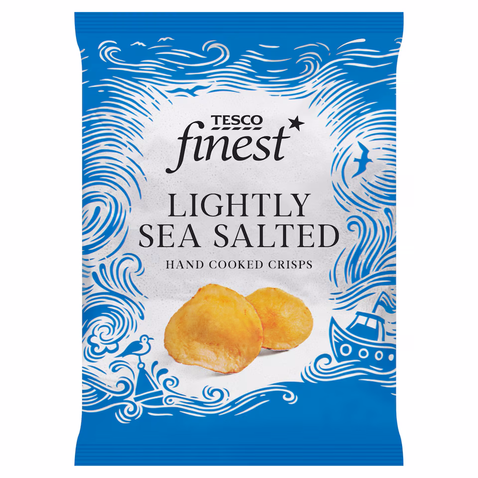Tesco Finest Lightly Salted Crisps 150G