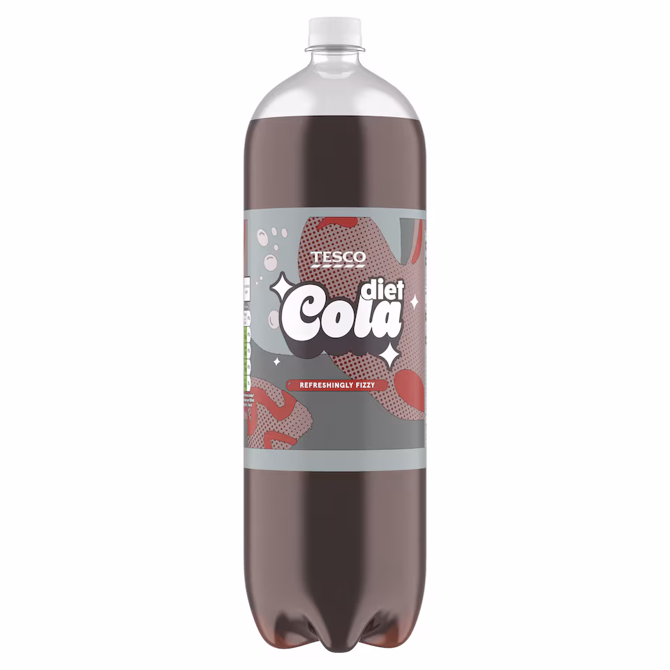 Tesco Diet Cola 2 Litre Bottle