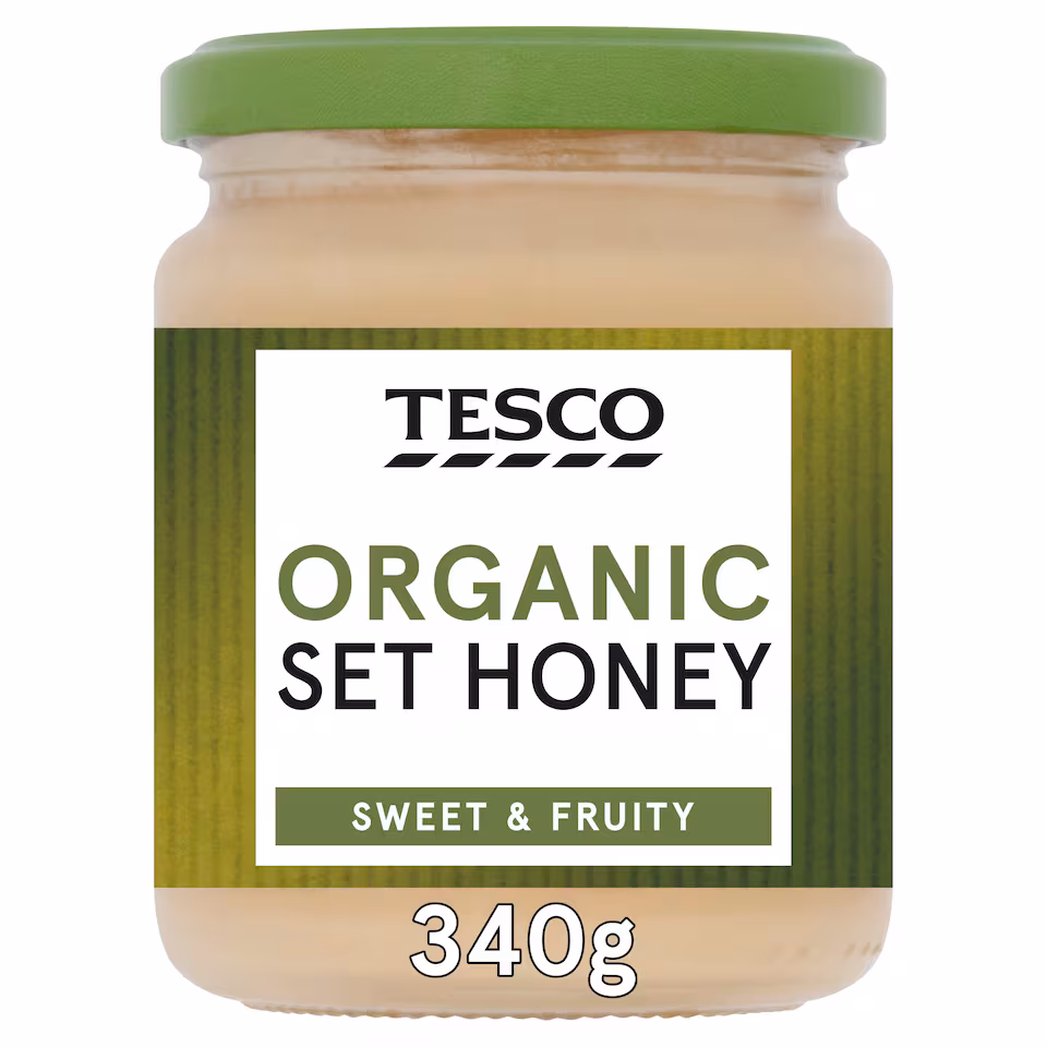 Tesco Organic Set Honey 340G