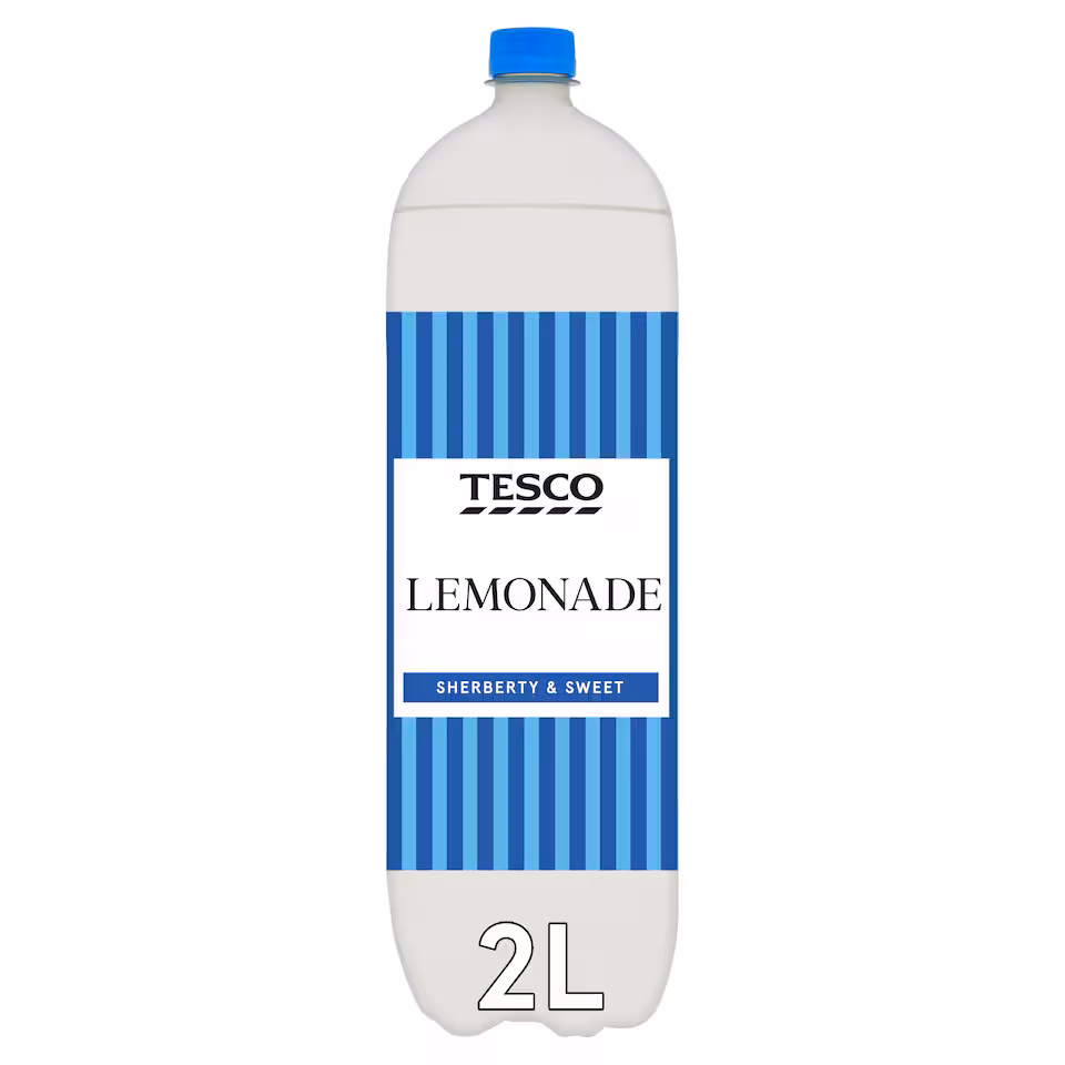 Tesco Sparkling Lemonade 2 Litre Bottle