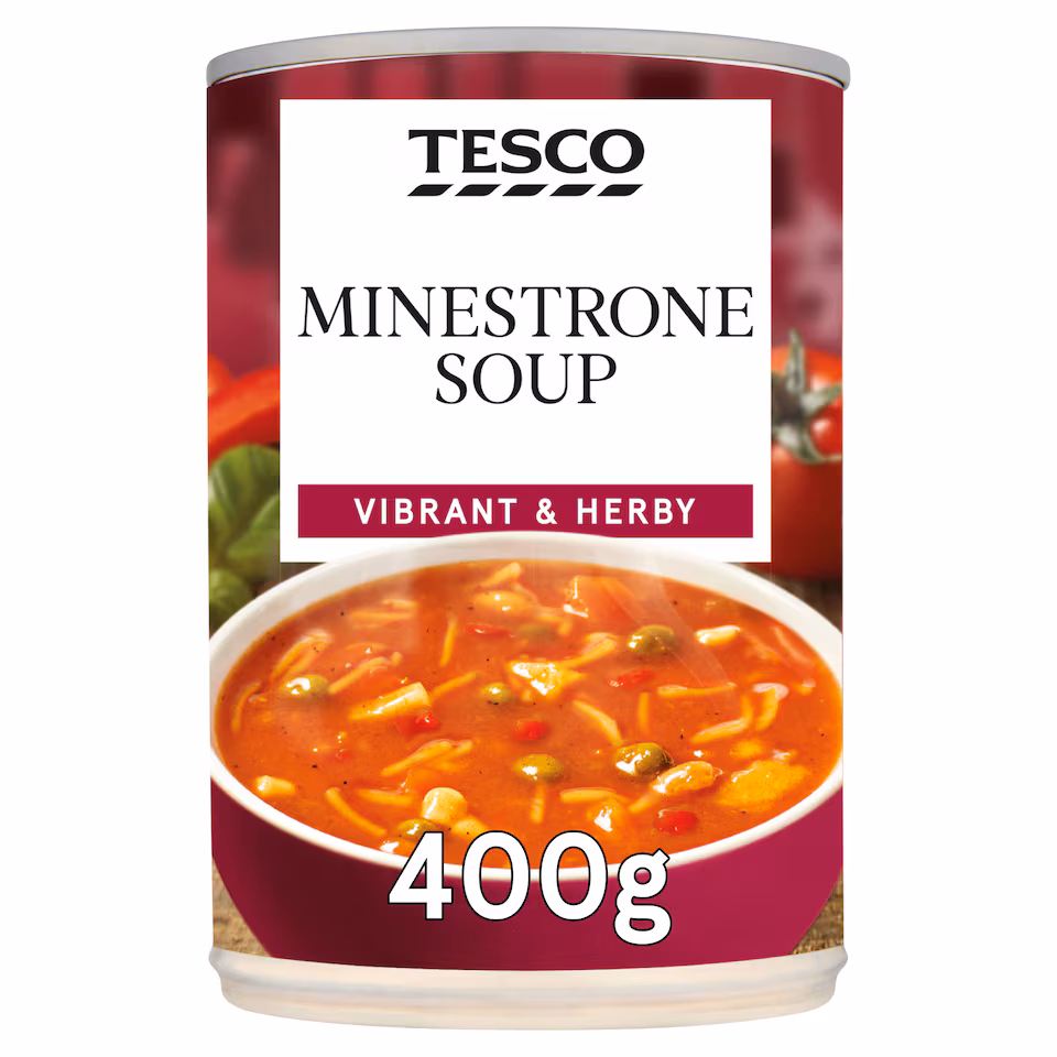 Tesco Minestrone Soup 400G