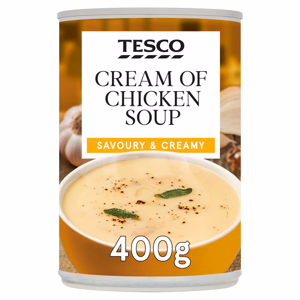 Tesco Cream Of Chicken Soup 400G