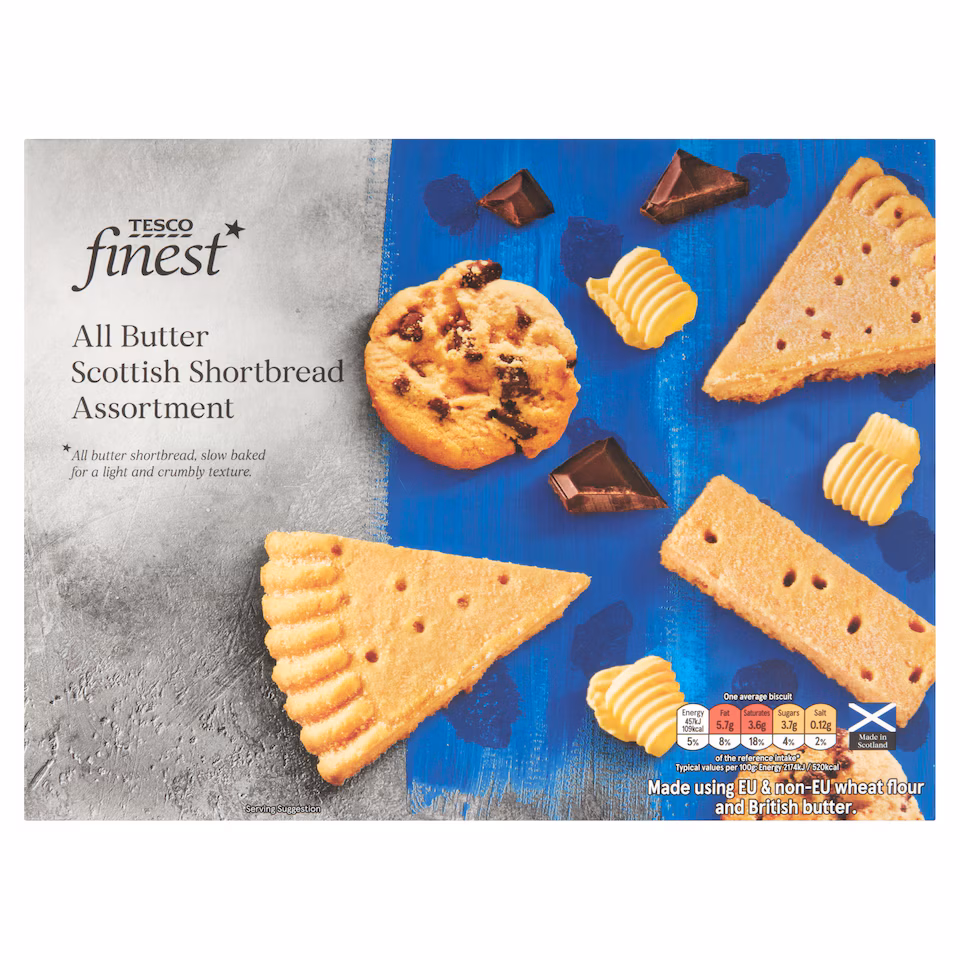 Tesco Finest Scottish Shortbread Assortment 400G